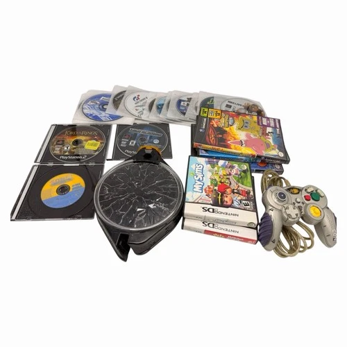 PS1 2 GameCube - DS Video Game Lot - Lot Of 23 Games/Portal Untested