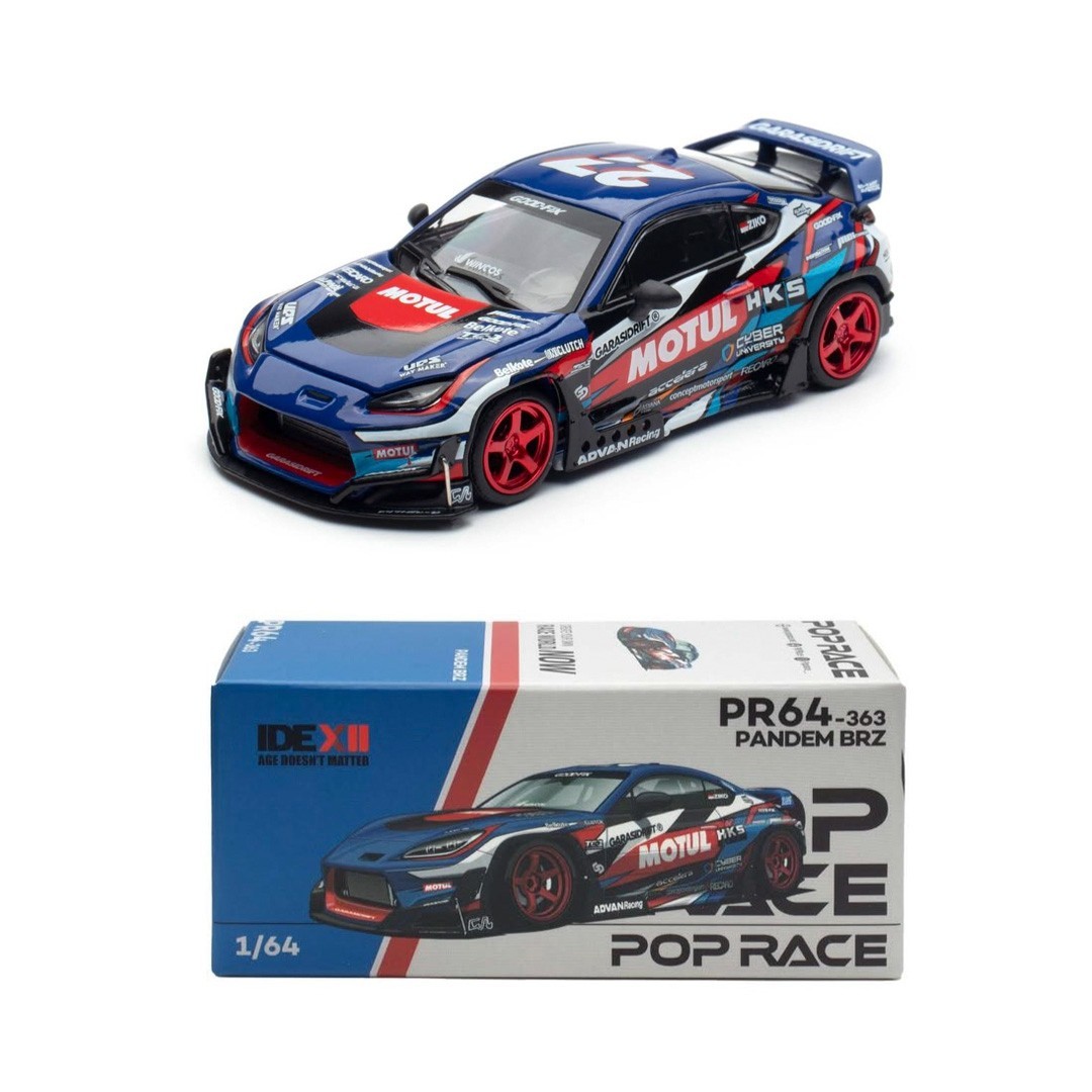 POP RACE SUBARU BRZ PANDEM BRZIKO GARASI DRIFT INDONESIA DIECAST