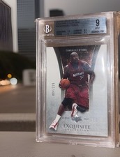 2004-05 UPPER DECK EXQUISITE COLLECTION #20 SHAQUILLE O'NEAL BGS 9