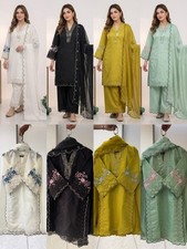 Salwar Kameez Pakistani Indian Wedding Party Wear Dress Bollywood Palazzo Suit