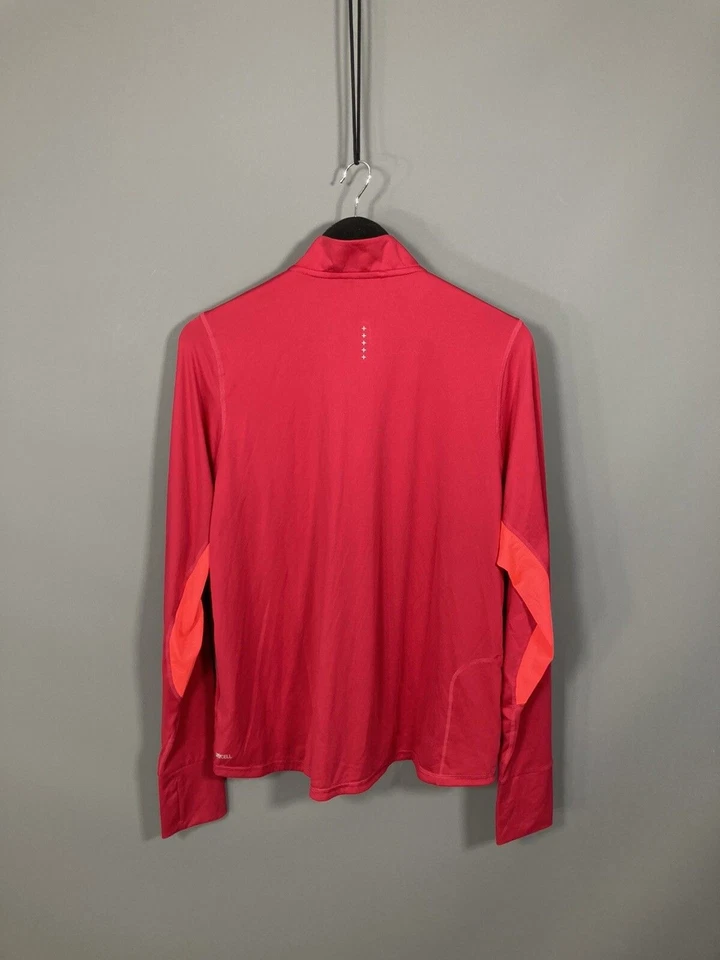 PUMA 1/4 ZIP RUNNING TRACK Top - Size XL - Dark Pink - New With Tags - Women’s - Image 4 of 4