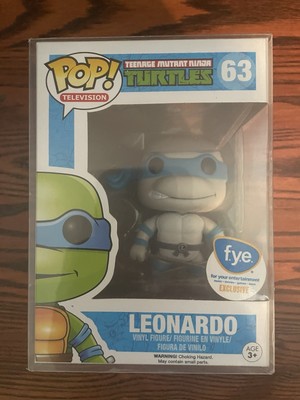 Funko Pop! Leonardo #63 TMNT FYE Exclusive Grayscale Figure
