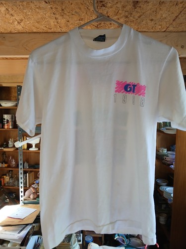 Camiseta GT Bicycles 1988 World Tour autografiada - Imagen 2 de 11