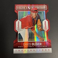 2014 Panini Elite Extra Edition - Prospects Chris Oliver #49 Inspirations...