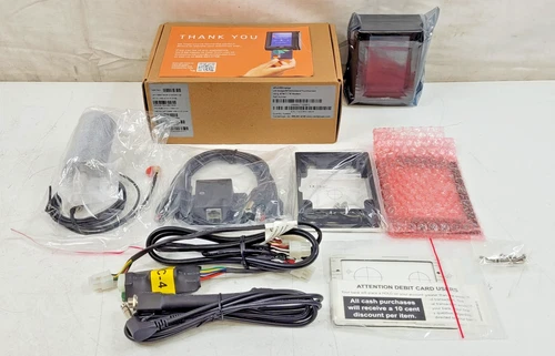 Cantaloupe Eport Engage VAMXUT1030F2 Credit Card Reader w Swipe AS IS NO RETURNS