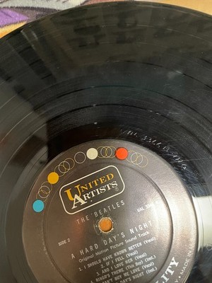 The Beatles – A Hard Day's Night 1964 Mono LP UAL 3366 1st Press