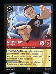 Sid Phillips - Toy Surgeon 126/204 Wilds Unknown Legendary Cold Foil