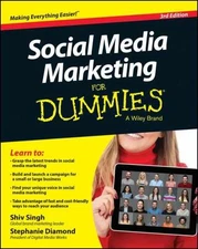 Social Media Marketing For Dummies - Paperback, by Singh Shiv; Diamond - Good