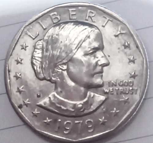 1979 D SUSAN B. ANTHONY ERROR COIN D FILLED DDO, DDR E PLURIBUS DOT - Picture 4 of 5