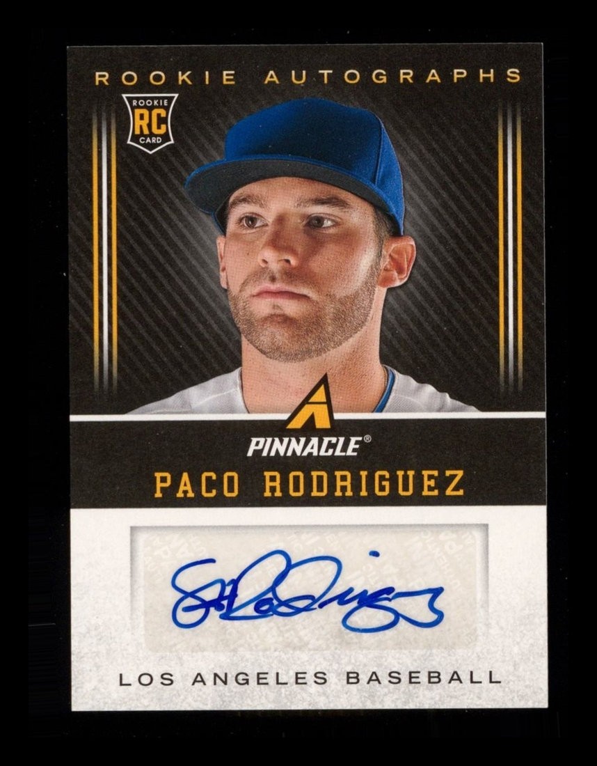 Paco Rodriguez #PR 2013 Pinnacle Baseball Rookie Autographs