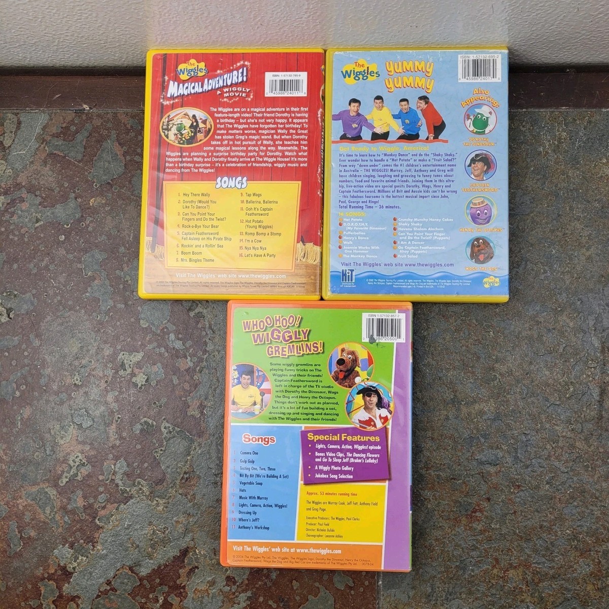The Wiggles: Wiggle And Dance Pack (3 DVD) - RARE OOP Box Set