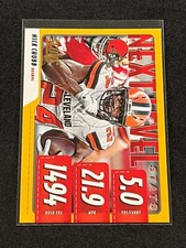 2020 Panini Score Football Nick Chubb Next Level Stats Gold #NLS-NC - Browns