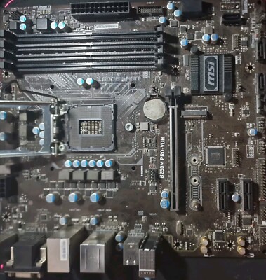 MSI B250m PRO-VD 1151 mATX Mainboard - 7A74-002R