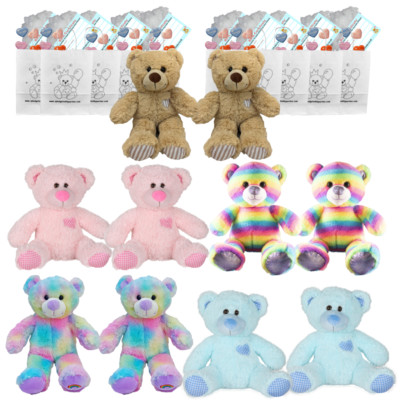Build Make a Bear Making Party at home - 10'' Teddybär Auswahl - 10 Sets