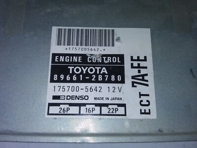 1994-1995 Toyota Celica Engine Control Unit ECU Computer 89661