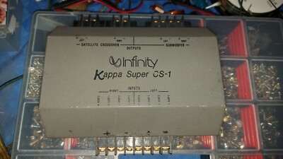 vintage infinity brand crossover model kappa super cs-1