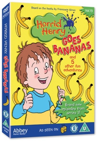 Horrid Henry: Horrid Henry Goes Bananas DVD (2012) cert U FREE Shipping, Save £s - Picture 1 of 2