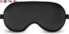 Sleep Mask Eye Mask Silk Sleeping Blindfold for Snoring Night Daytime