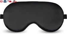 Sleep Mask Eye Mask Silk Sleeping Blindfold for Snoring Night Daytime