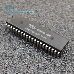 1PCS NEW D70116C-10 UPD70116C-10 NEC DIP-40 16-Bit Microprocessor