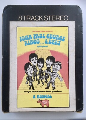 Die Beatles John Paul George Ringo und Bert 8 Track das Musical (V selten)