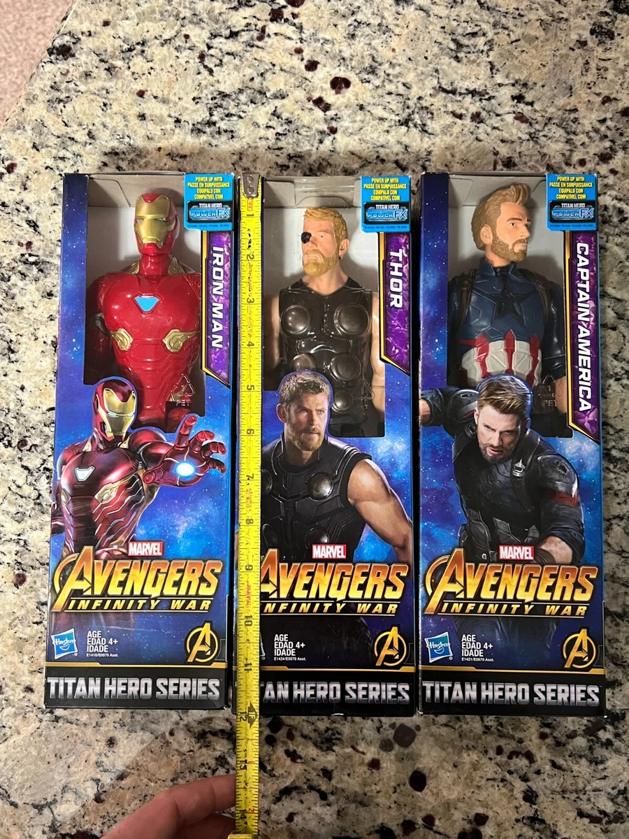 NEW Marvel Avengers Infinity War Titan Hero Series Iron Man Thor Captain | eBay