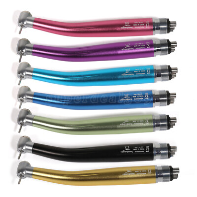 Dental PANA MAX High Speed Handpiece Air Turbine Push Button 2/4H Color for NSK