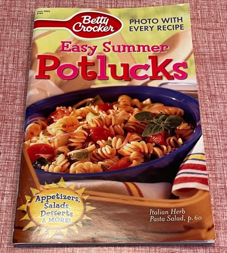 Lot of 7 Vintage Betty Crocker & Pillsbury Recipe Booklets - Summer, Potlucks - Picture 8 of 15