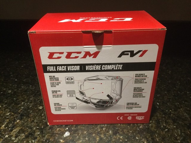 ccm junior face shield