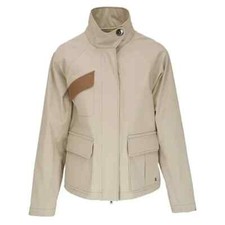 Bogner Kelani L Jacket Tan Cotton Leather Wom...