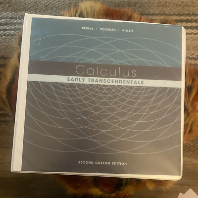 calculus early transcendentals 2nd custom edition ISBN 9781323142066