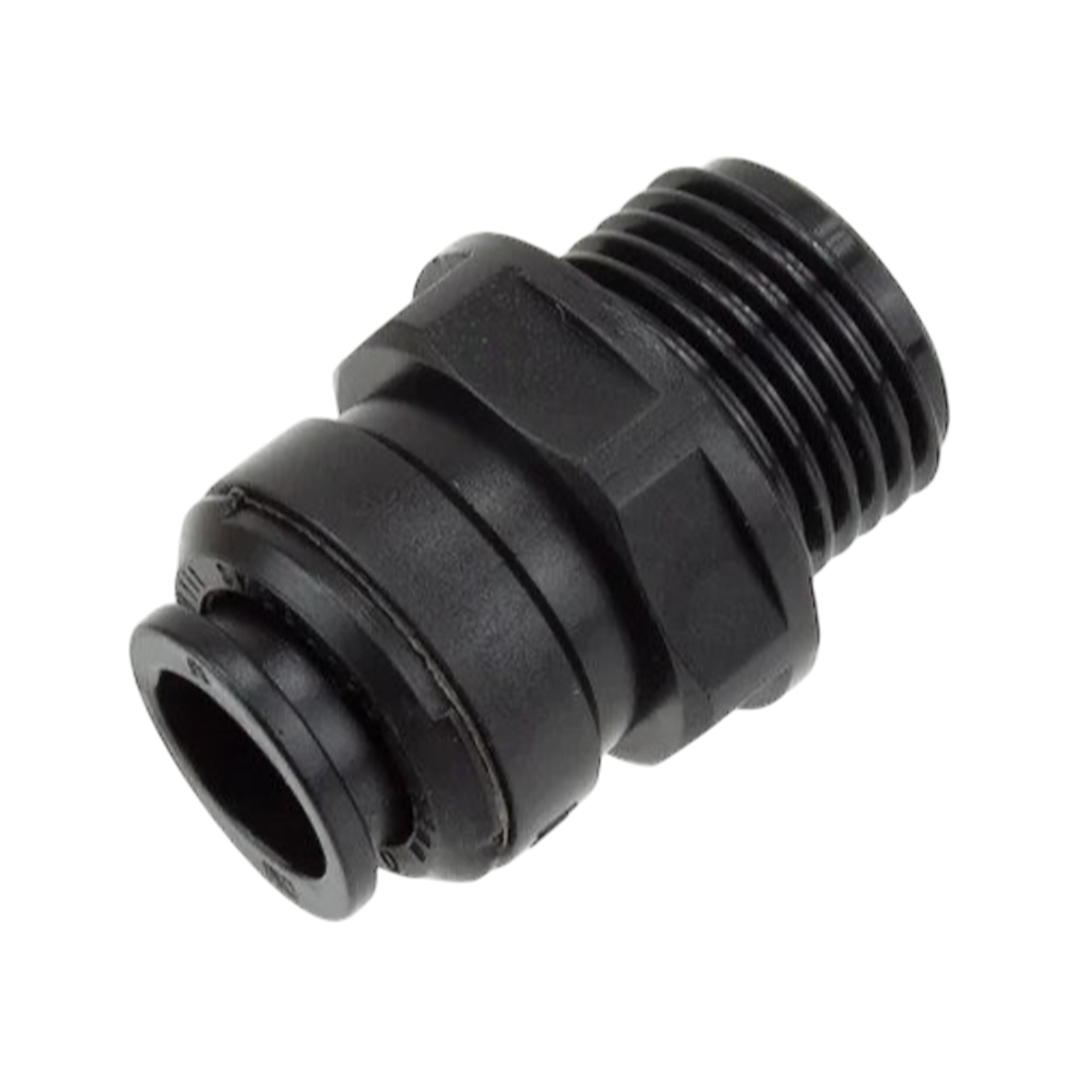 W4 Straight Adaptor Male 1/2BSP - 12mm Water Hose Caravan