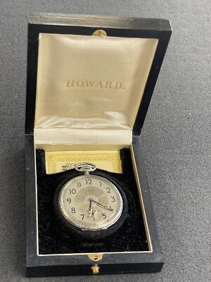 1917 E. Howard Watch Co. Series 7 Pocket Watch In Case..TJ547