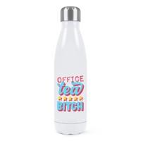 BüRo Tee Bitch Doppelwand Wasserflasche Sarcastic Best Toll Lustig Geburtstag