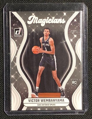 Victor Wembanyama 2023-24 Donruss Magicians #1 Rookie San Antonio Spurs