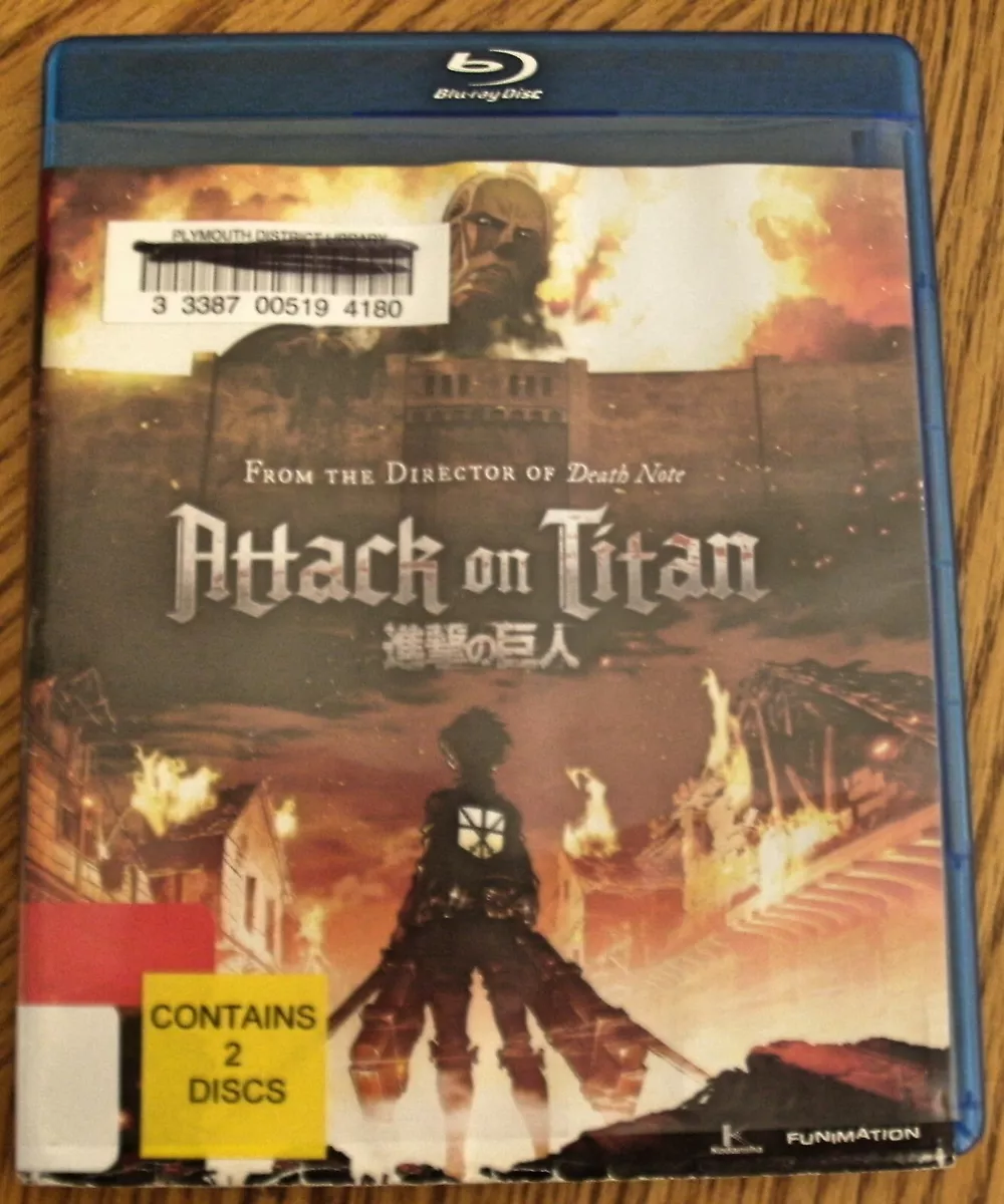 Attack on Titan Temporada Final em Blu-ray