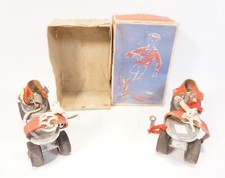 Patins À Roulettes Vintage Design Industriel Fa. Albert Inclus. Rare OVP