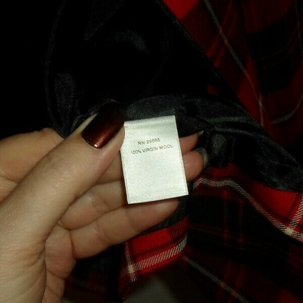 Pendleton Virgin Wool Red/Black Plaid Blazer Jack… - image 6