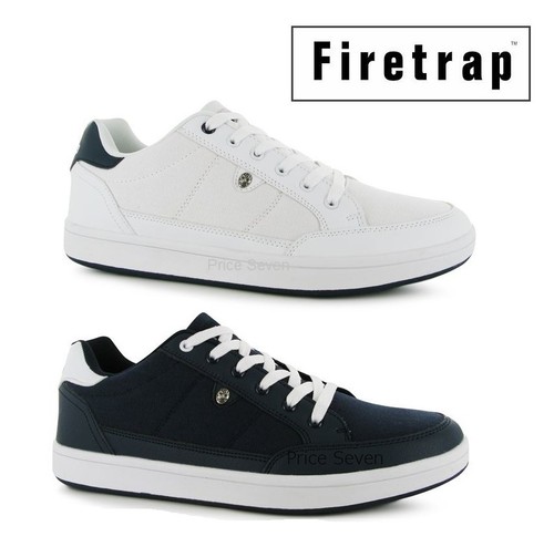 navy firetrap trainers