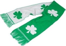 Irish Shamrock Reversible Scarf-3558