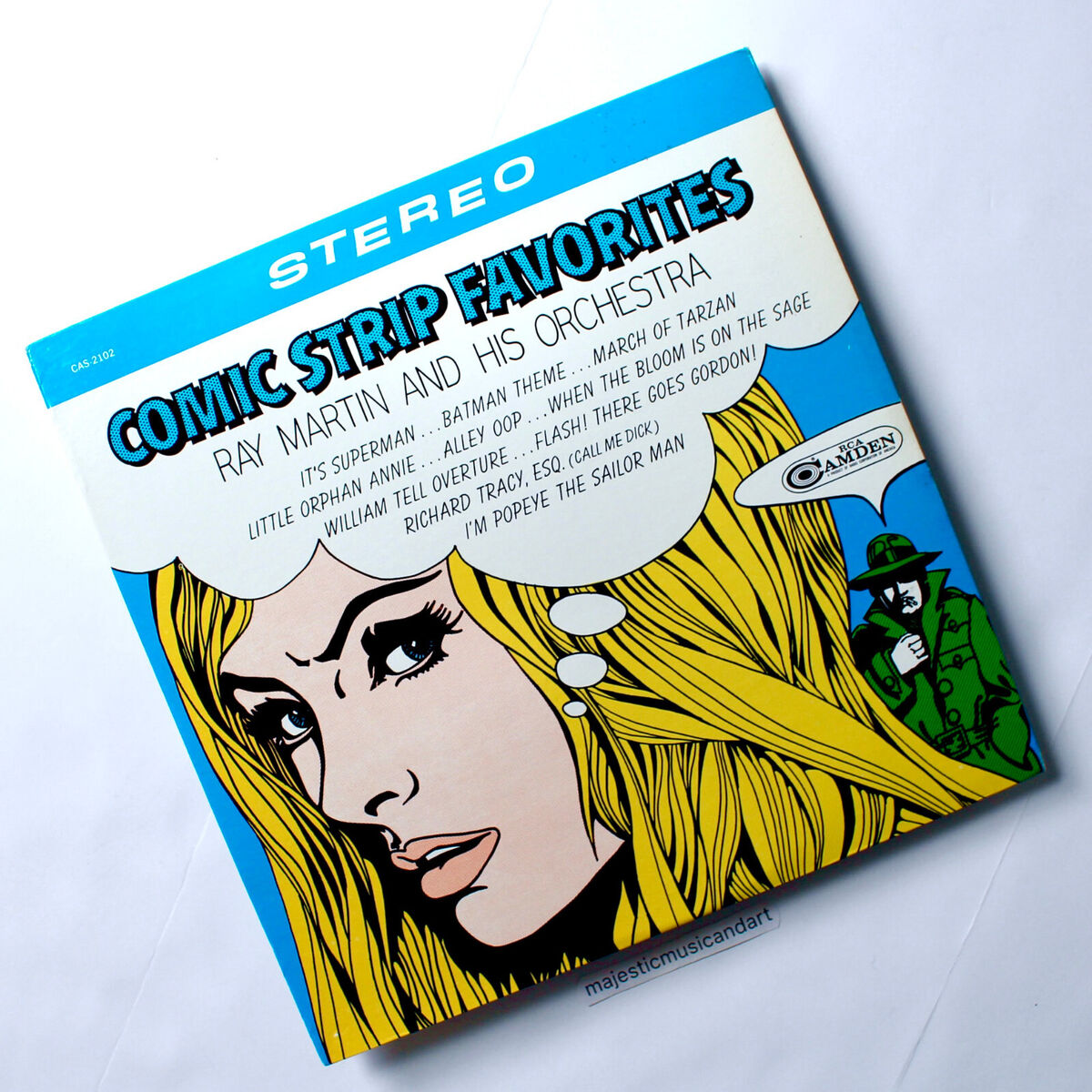 その他 Roy Lichtenstein [DVD] ORIGINAL 1966 ROY LICHTENSTEIN ART COVER COMIC STRIP VINYL