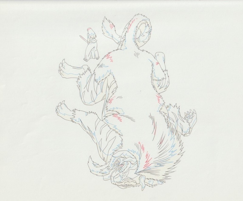 The Twelve Kingdoms Juuni Kokki Genga Douga Original Sketches Pierrot - Bafuku