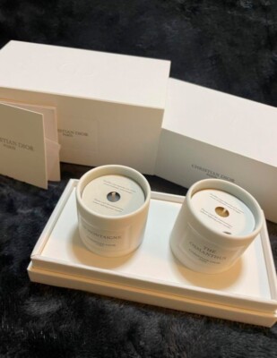 Christian Dior Mini Candle Set 30 Montaigne & The Osmanthus