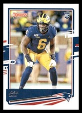 2020 Donruss #287 Josh Uche Rookie New England Patriots