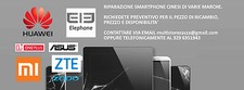 RIPARAZIONE TOUCH LCD SMARTPHONE HUAWEI ZTE ONEPLUS ELEPHONE ASUS XIAOMI ZOPO