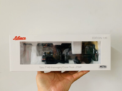 Schuco Tatra T148 Kran-LKW Military Kranwagen Crane Truck 1/43 DieCast Model