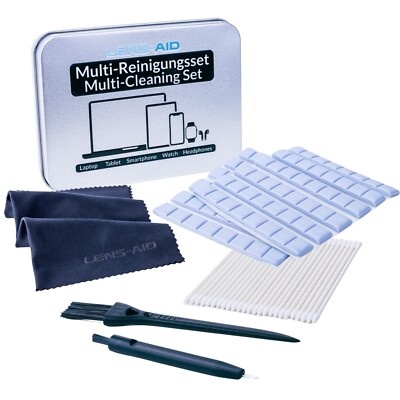 Handy Reinigungsset mit Reinigungsknete für Smartphone, USB-C, Kopfhörer, etc.