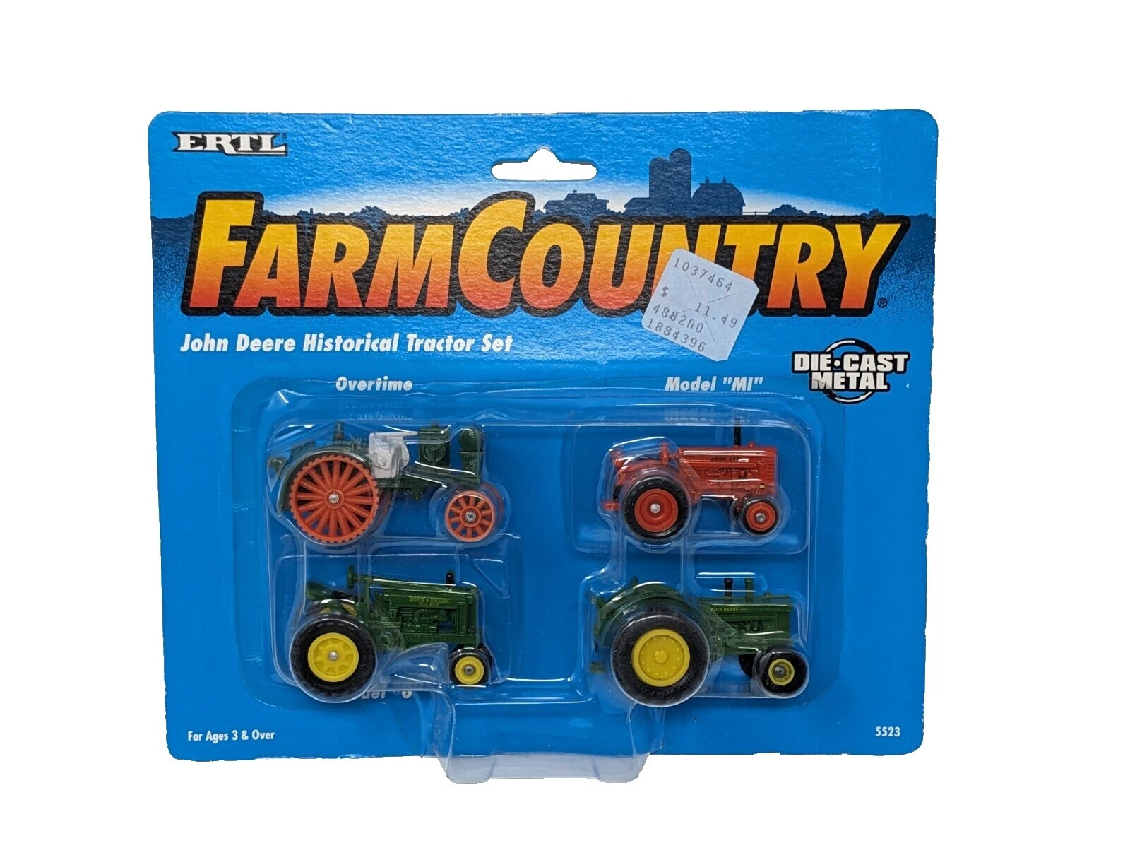 Ertl 1997 Year of Manufacture Contemporary Manufacture Diecast Farm Vehicles