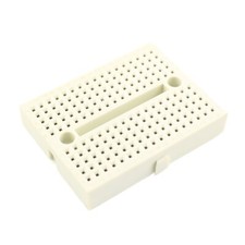 2Pcs White Mini Solderless Prototype Breadboard 170 Tie Points For Arduino