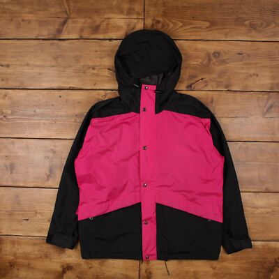Vintage The North Face Outdoor Jacke XL 90s Gore-Tex USA Made Pink Damen